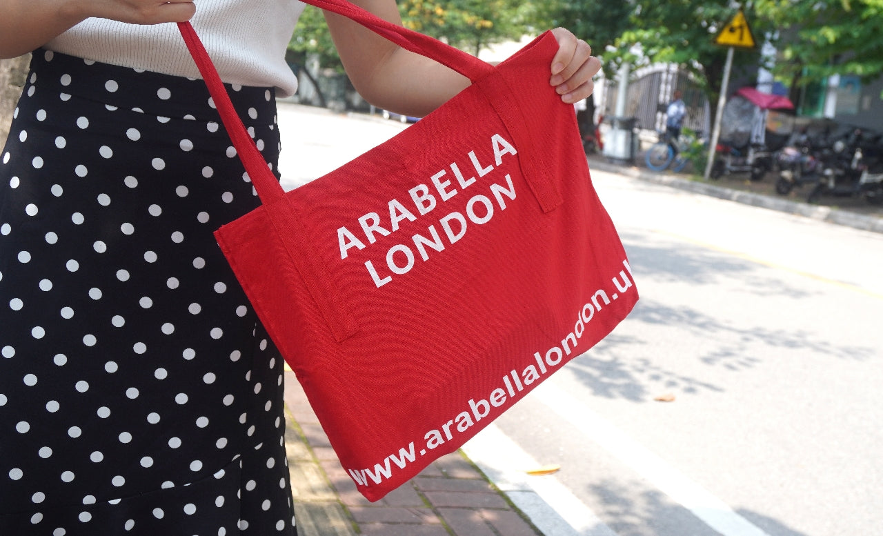 Arabella London Canvas Tote Bag
