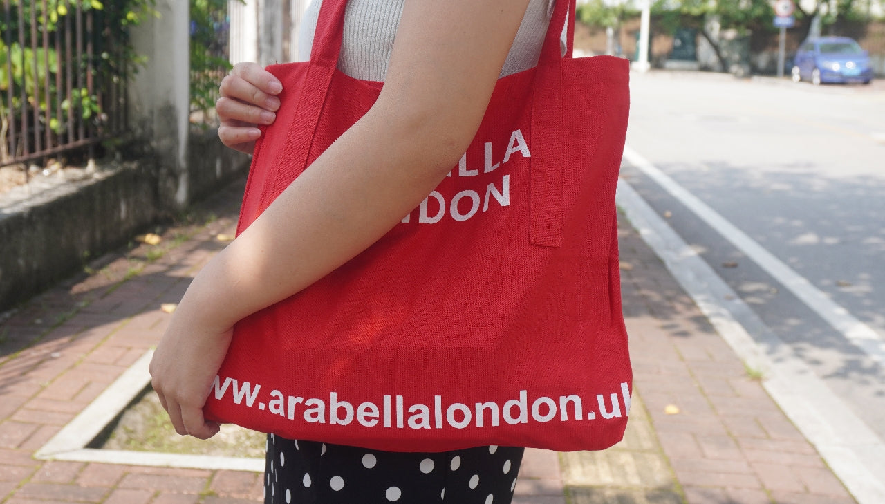 Arabella London Canvas Tote Bag
