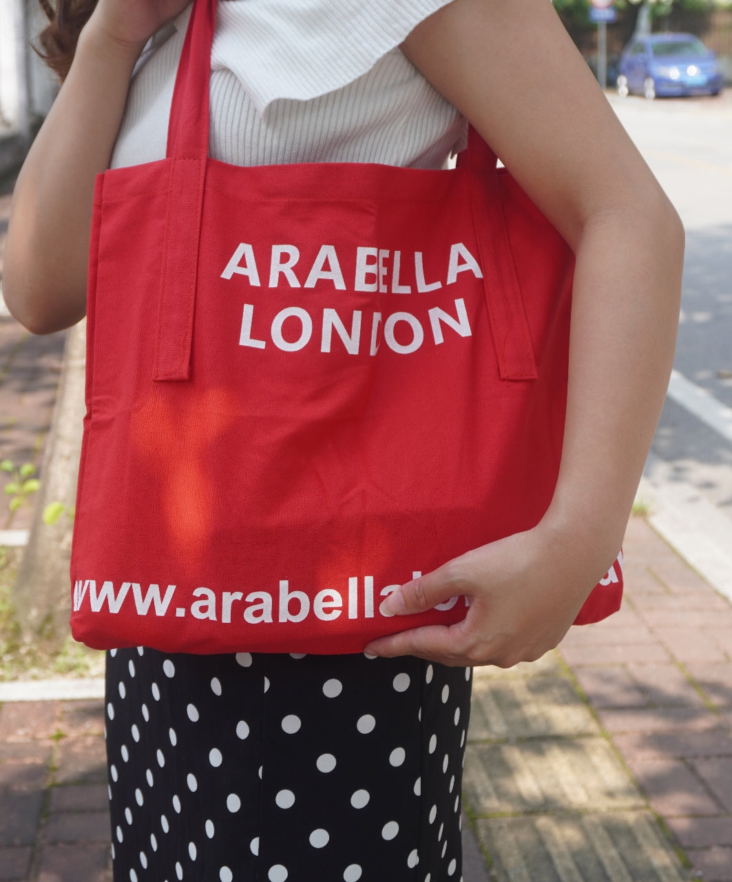Arabella London Canvas Tote Bag