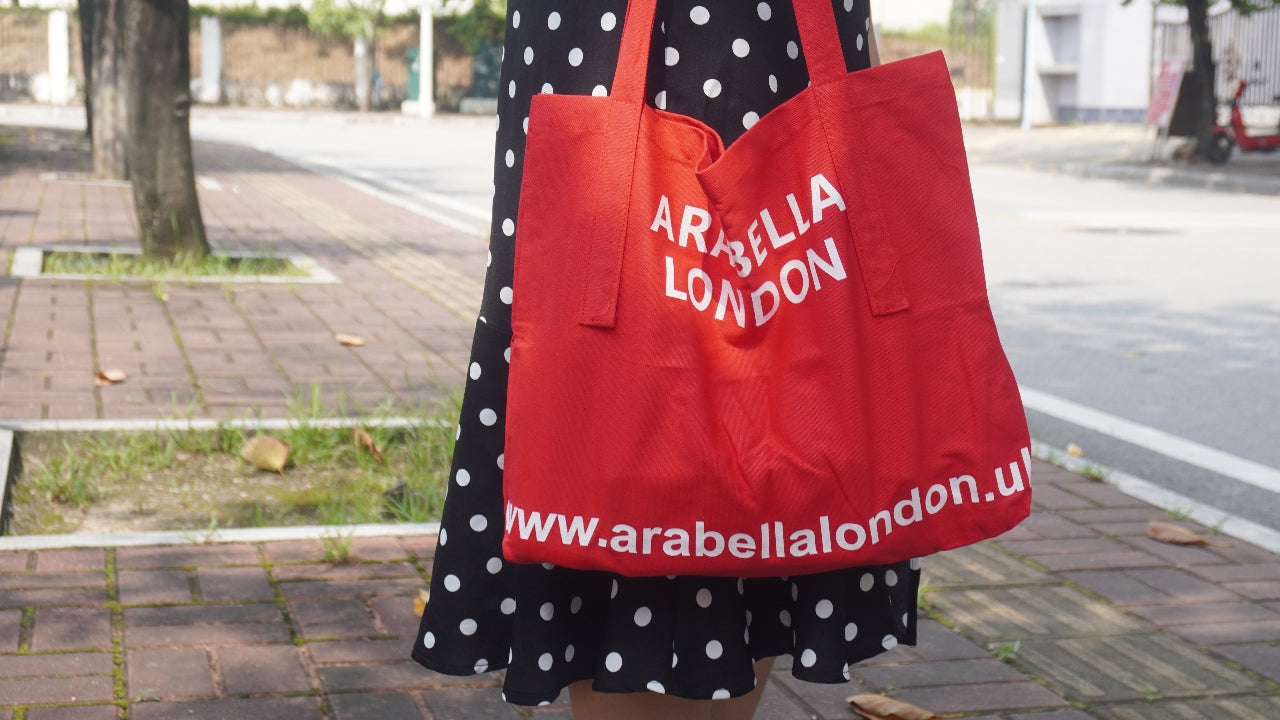 Arabella London Canvas Tote Bag