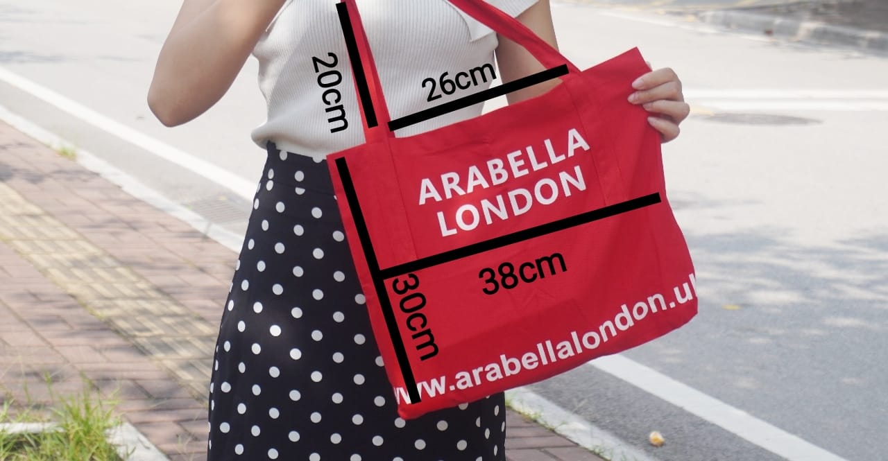 Arabella London Canvas Tote Bag