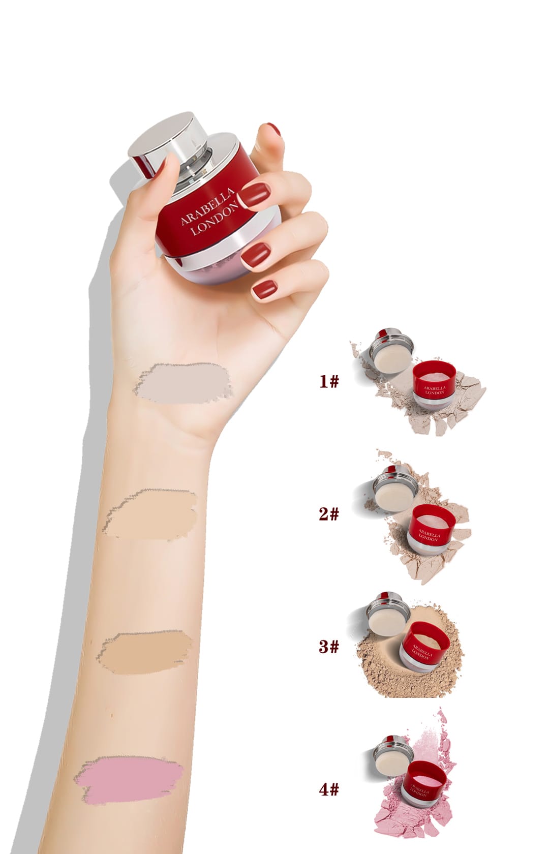 Arabella London Air Smooth Cushion Baking Setting Powder