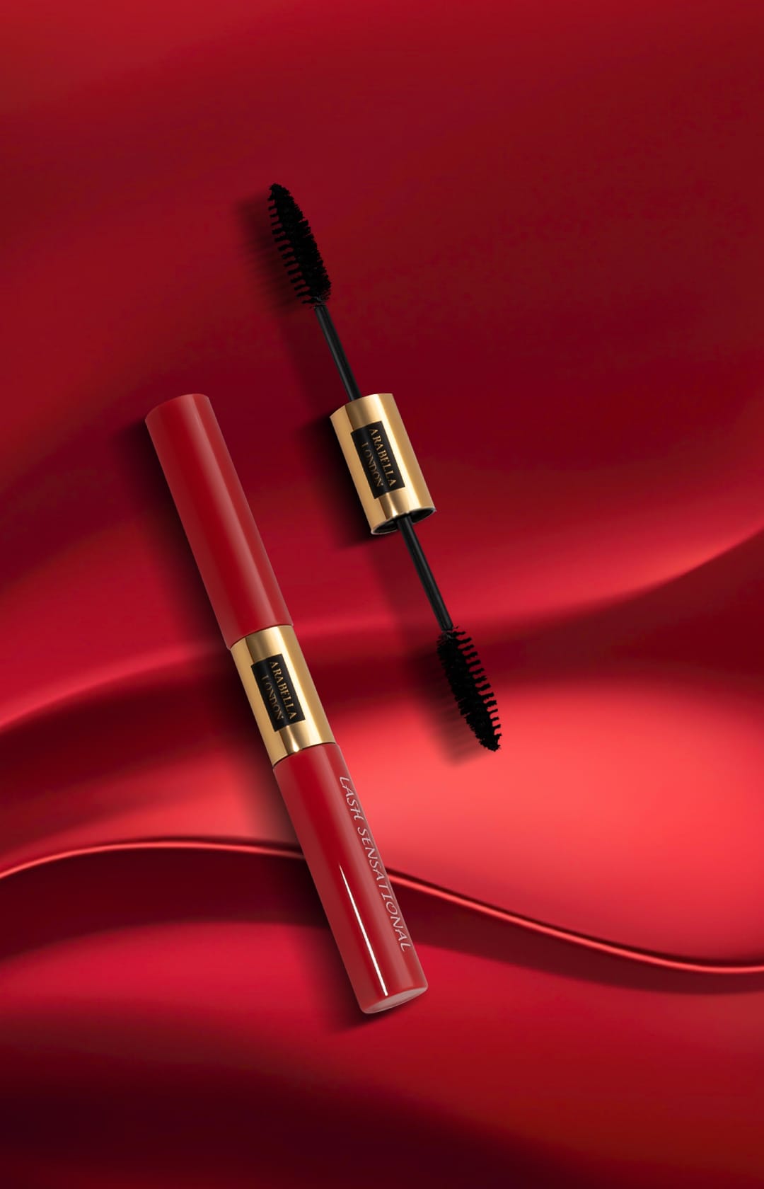 Arabella London Mascara with dual brushes waterproof long curling Vegan