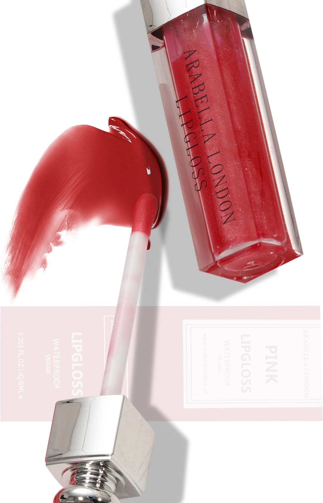 Arabella London Lipgloss With Strawberry Flavour Vegan