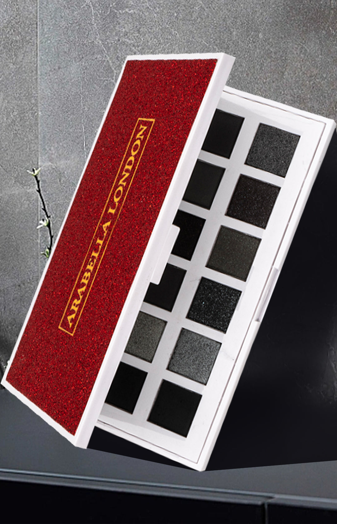Arabella London Gorgeous 18 Shades Smokey Eyeshadow Palette Vegan