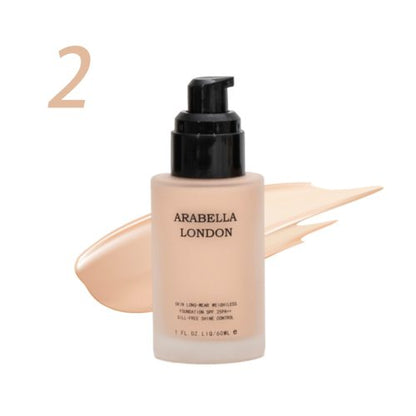 Foundation Full Coverage SPF Double size 60mL Vegan Arabella London