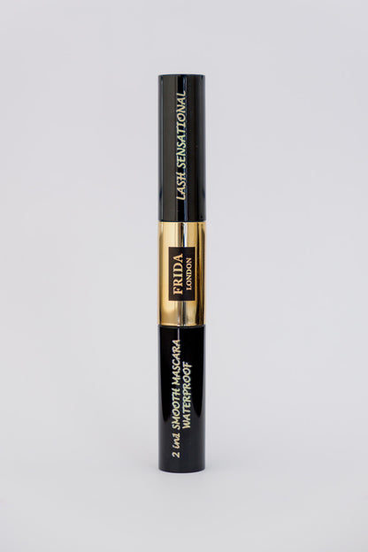 Frida London Mascara With Dual Brushes Waterproof LONG CURLING Vegan