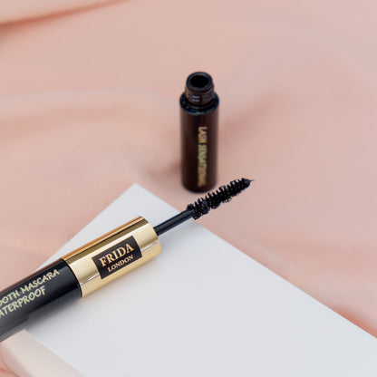 Frida London Mascara With Dual Brushes Waterproof LONG CURLING Vegan