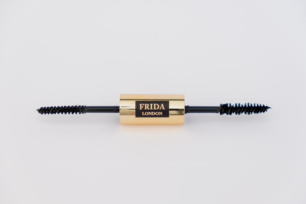 Frida London Mascara With Dual Brushes Waterproof LONG CURLING Vegan