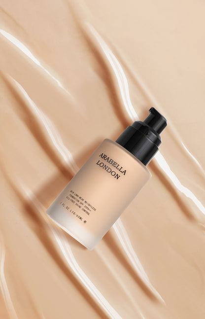 Arabella London Foundation SPF Massive 60mL Vegan Full Coverage