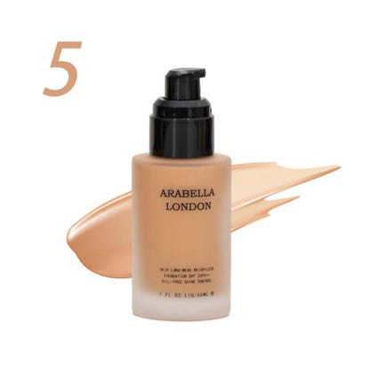 Arabella London Foundation SPF Massive 60mL Vegan Full Coverage