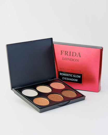 Frida London 6 shades Eyeshadow Palette Vegan